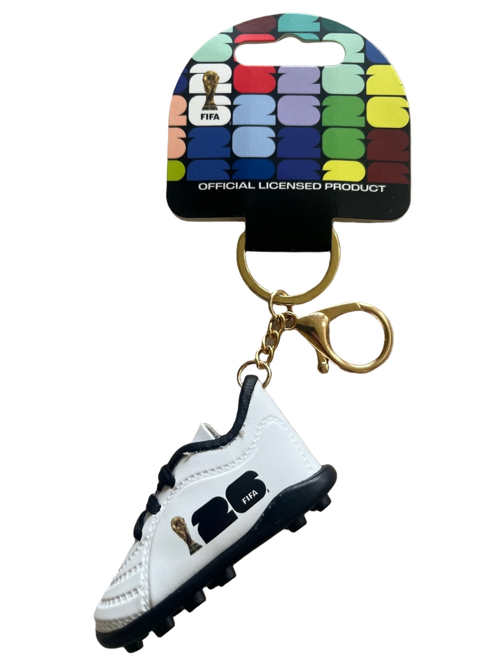FIFA 2026 Mini Cleat Keychain & Bag Charm - Official Licensed Product